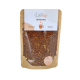 Losse rooibos thee in een stazak van het merk Lottea. Op de zak staat de naam lievelings thee in de smaak exotische vanille.
