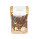 Losse rooibos thee in een bruine stazak van het merk Lottea. Deze thee heet geniet ervan thee met banaan en jasmijn smaak.